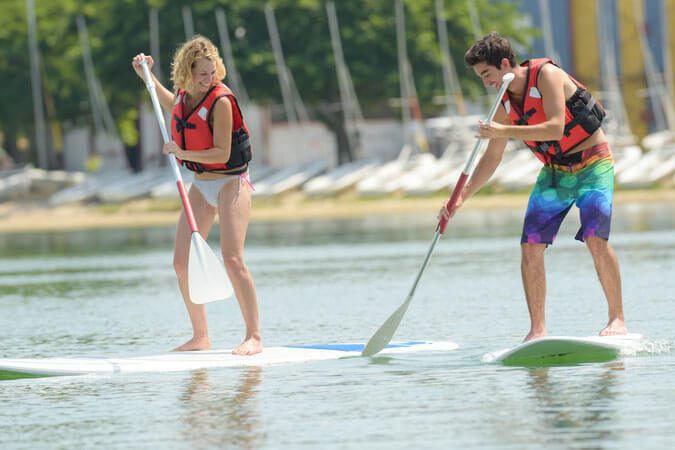 IMR People using paddleboard