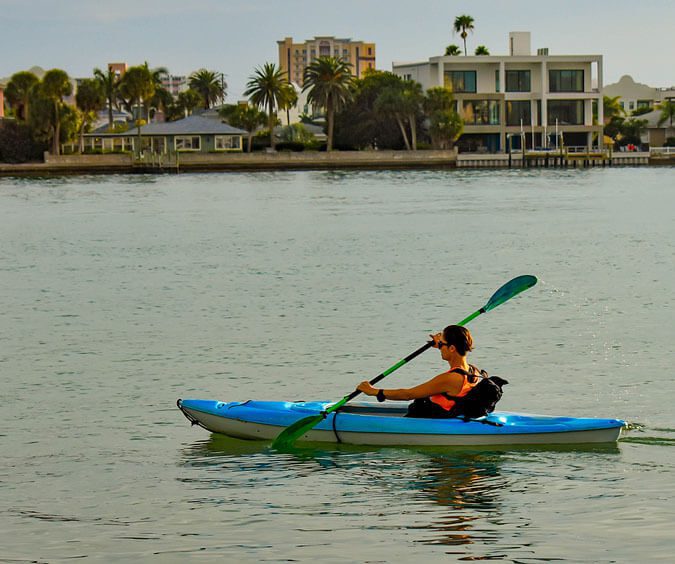 IMR Perfect Place for Kayaking in Clearwater Beach FL